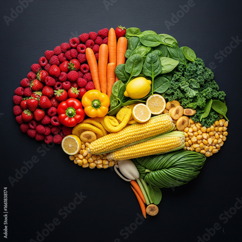 vegetables on the table