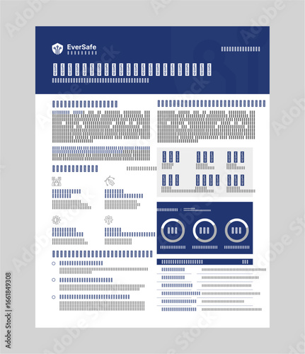 Insurance Company For Sale Sheet Fact Sheet, Flyer Design Template