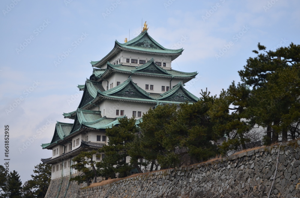 Fototapeta premium 【愛知県】名古屋城・天守