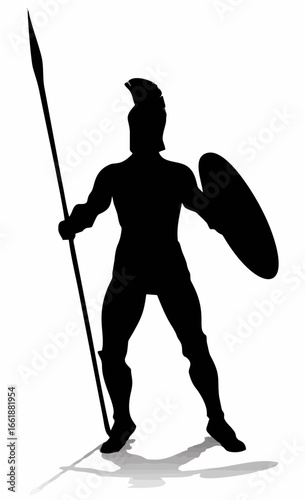 Spartan Silhouette Gladiator ...