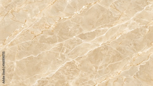 Luxurious Cream and Brown Marble Texture Background - Natural Stone Pattern