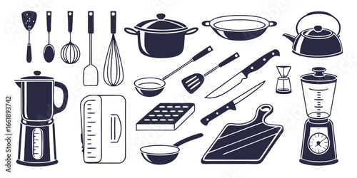 Kitchen Utensils Illustration