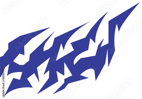 Primal Circuit An Abstract Fusion of Tribal Geometry and Digital Line work