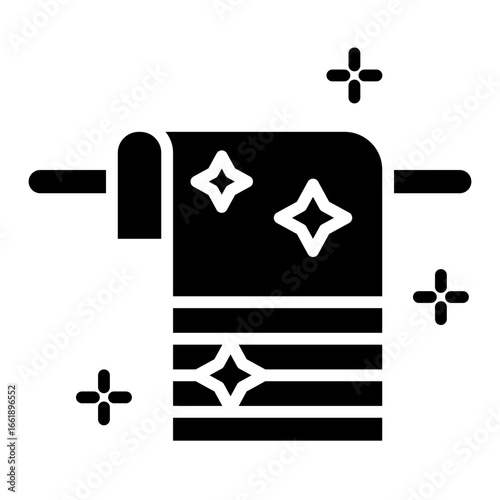 Towels Vector Icon