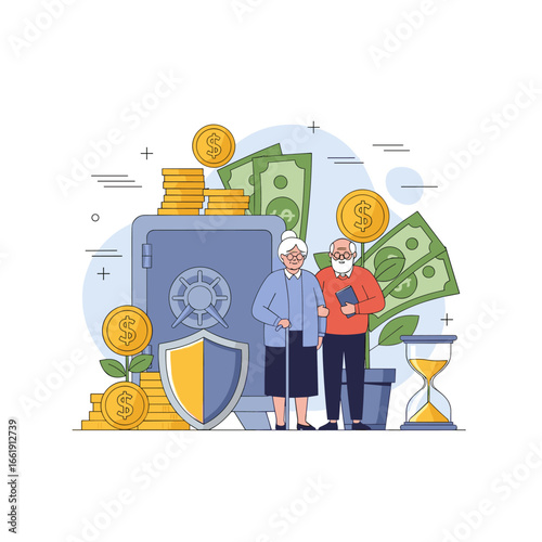 Secure your future financial stability and prosperity for elders with savings protection and investment growth