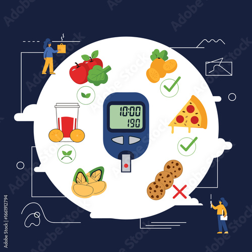 Understanding blood glucose monitoring and dietary choices for diabetes management