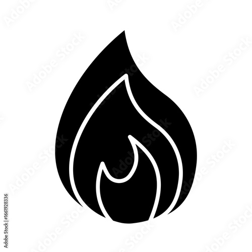 flame glyph style