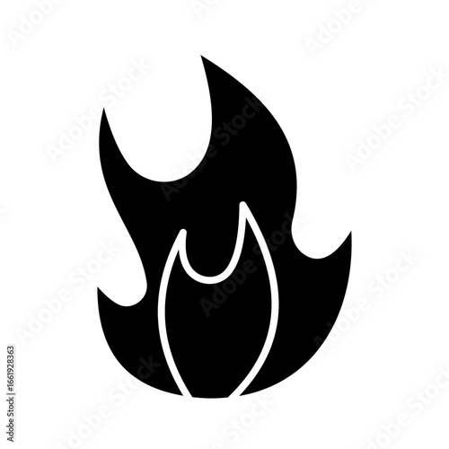 flame glyph style