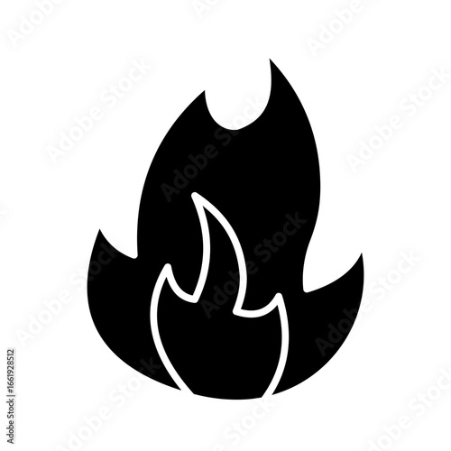 flame glyph style