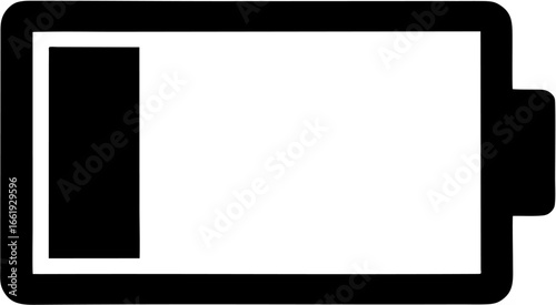 Low Battery Icon - A Simple Visual Representation of Energy Depletion