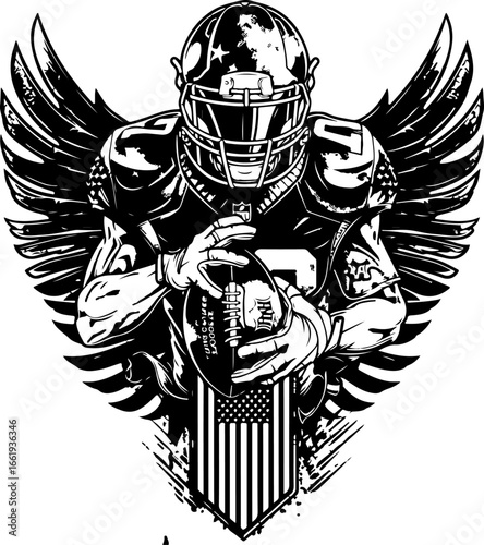 "American Football Icons Set"