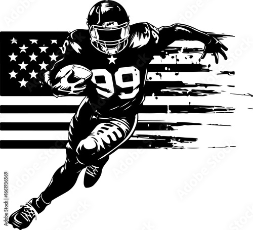 "American Football Icons Set"