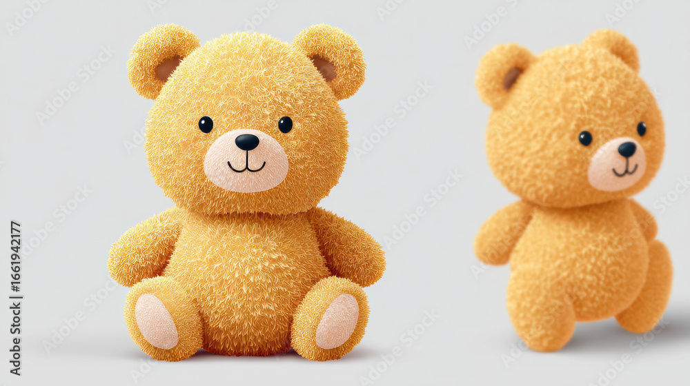 Obraz premium A toy's vector illustration