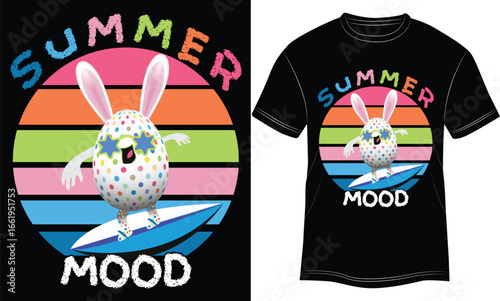 SUMMER MOOD t shirt design. new collection, hot collection, new t shirt design