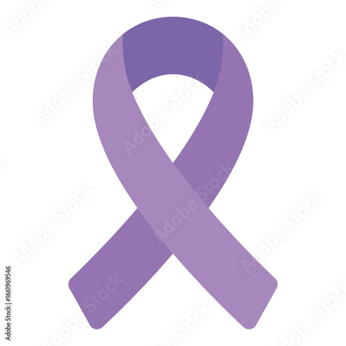 A vibrant pink awareness ribbon is a powerful symbol of support for breast cancer research and hope for a cure