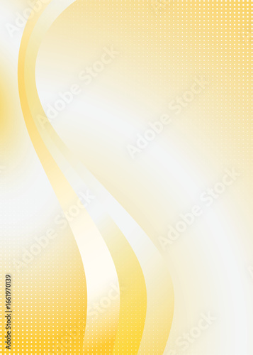 Vector yellow background abstract with gradient shape and texture backdrop wallpaper for flyer banner