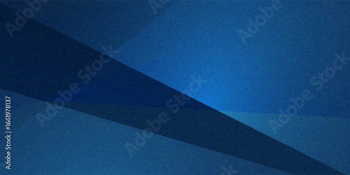 Black dark navy blue silver abstract pattern background. Geometric shapes. Line triangle angle fold polygon diamond 3D. Color gradient ombre. Rough