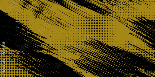 Sports background design with abstract modern template. Vector illustration of sport players in different activities. football, basketball, baseball, tennis, rugby, bicycling yellow