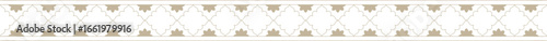 Indian Floral Motif Decorative Border