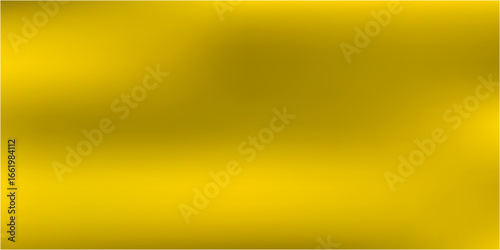 Abstract yellow gradient background, light and shadow on the backdrop with dimensions, hot tone wall with intense color, horizontal wallpaper. vector