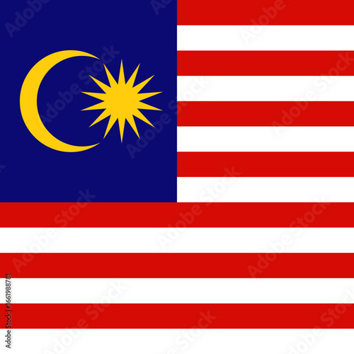 Flag of Malaysia - square variant