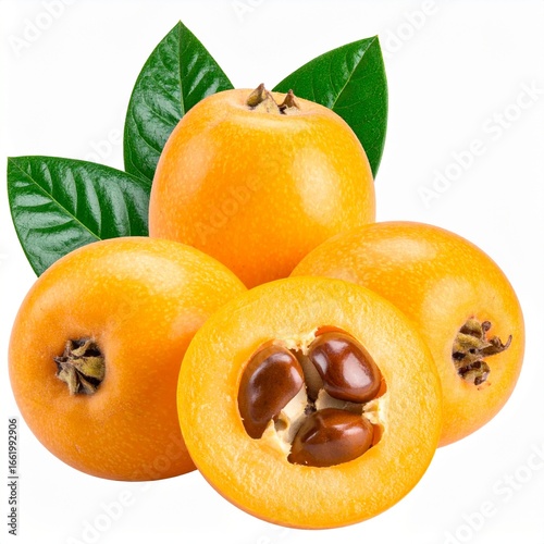 Fruit, white isolate background