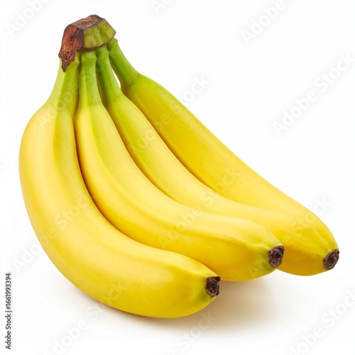 Bananas, white isolate background