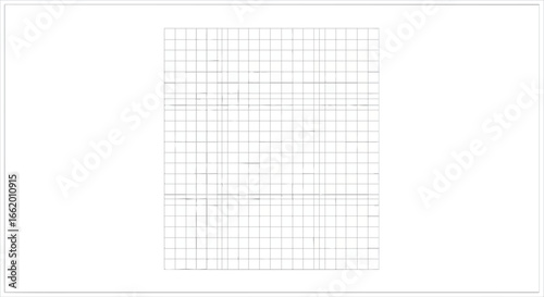 Abstract architectural blueprint illustration with a grid pattern providing an artistic rendition of urban planning and complex geometry design