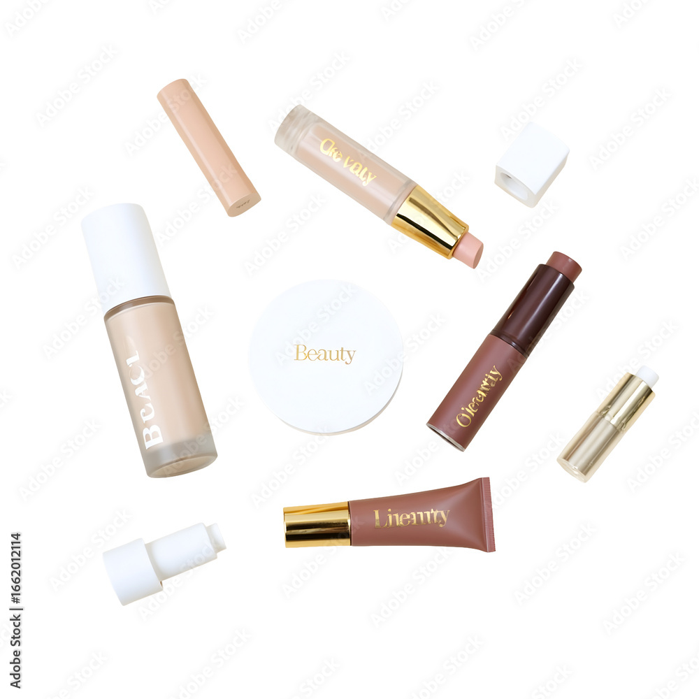 Obraz premium Everyday Makeup Essentials for Beauty Enthusiasts
