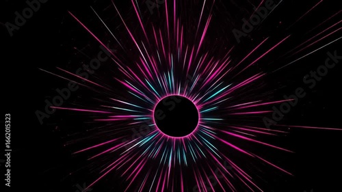 4k seamless neon abstract looping background perfect for vj loops concert visuals party events light burst loop animation
