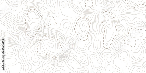 Vector contour topographic map background. Topography and geography map grid abstract backdrop. Business concept. Vector illustration