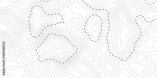 Vector contour topographic map background. Topography and geography map grid abstract backdrop. Business concept. Vector illustration