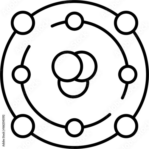 Atomic Model Icon