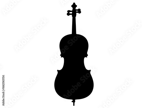 ackfruit Silhouette black Vector Image white background