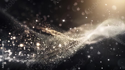 Wallpaper Mural Sparkly decorations on a dark background, suitable for party or event visuals Torontodigital.ca