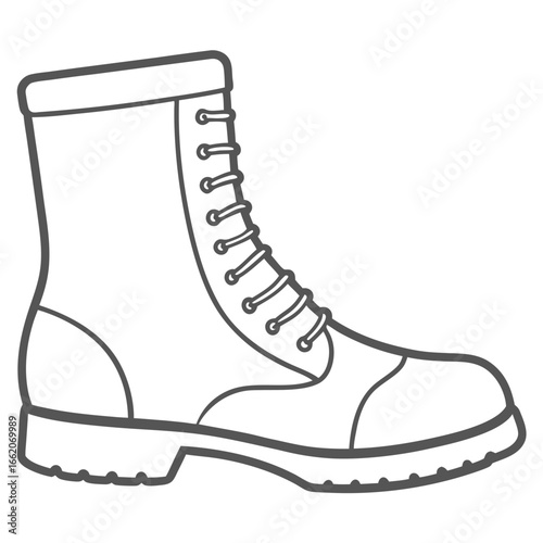 Stylish Leather Vintage Boots