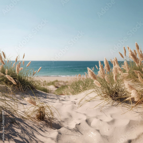 nature, coastal dunes, oceanfront, sandy path, coastal serenity, summer beach, natural sand, dune landscape, seagrass, wild beach, coastal horizon, coastal 