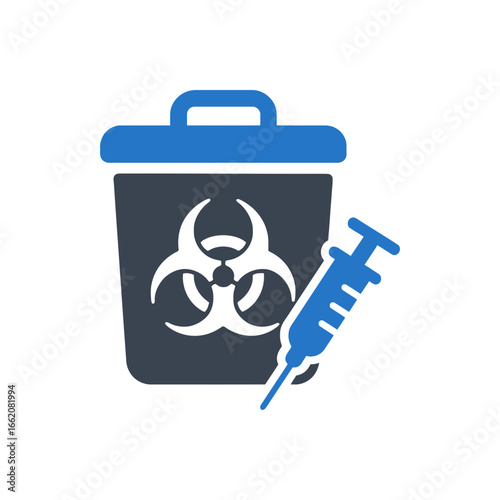 Medical Waste Disposal Icon