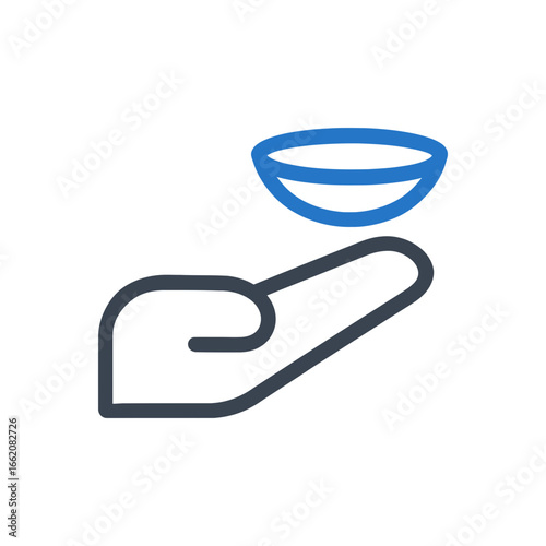 Contact Lens Handling icon
