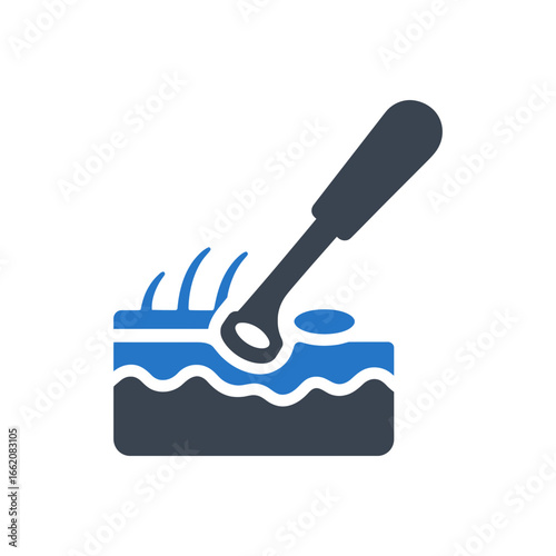 Skin Biopsy Examination Icon