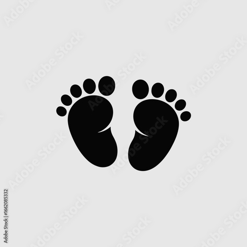 human foot prints