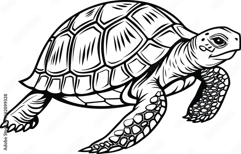 Fototapeta premium Turtle Art Design Collection. Sea Turtle Art Design Illustration. Cartoon Turtle Art Design Bundle. Green Turtle Art Design Pack. Ocean Turtle Art Design Set. Tropical Turtle Art Design Artwork