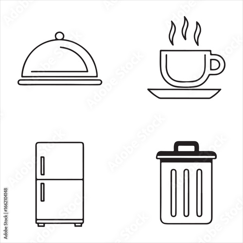 vector trash icon