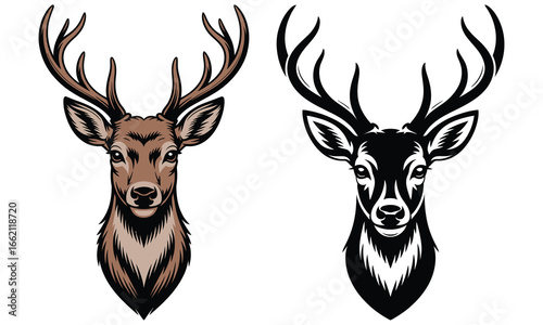 deer head silhouette