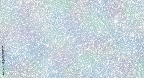 Dreamy and ethereal bokeh background, silver white crustal glitter texture