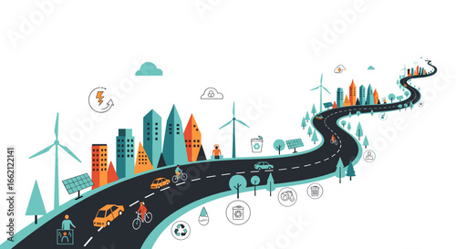 Building a sustainable future the road to eco-friendly cities and smart urban living