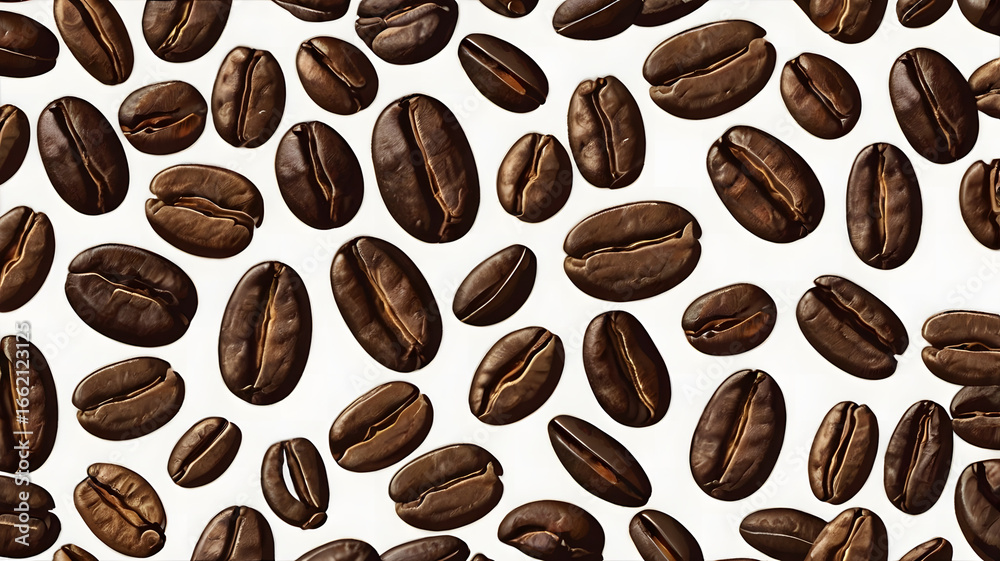 Obraz premium roasted coffee beans background