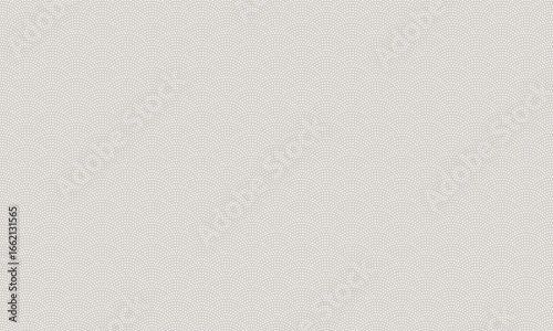 丸が滲んだモダンなグレーの鮫小紋