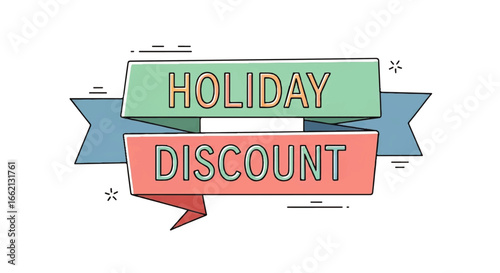 Colorful Gift Box with Ribbon and Bow for Celebration or Special Occasion.