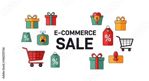 Colorful Gift Box with Ribbon and Bow for Celebration or Special Occasion.